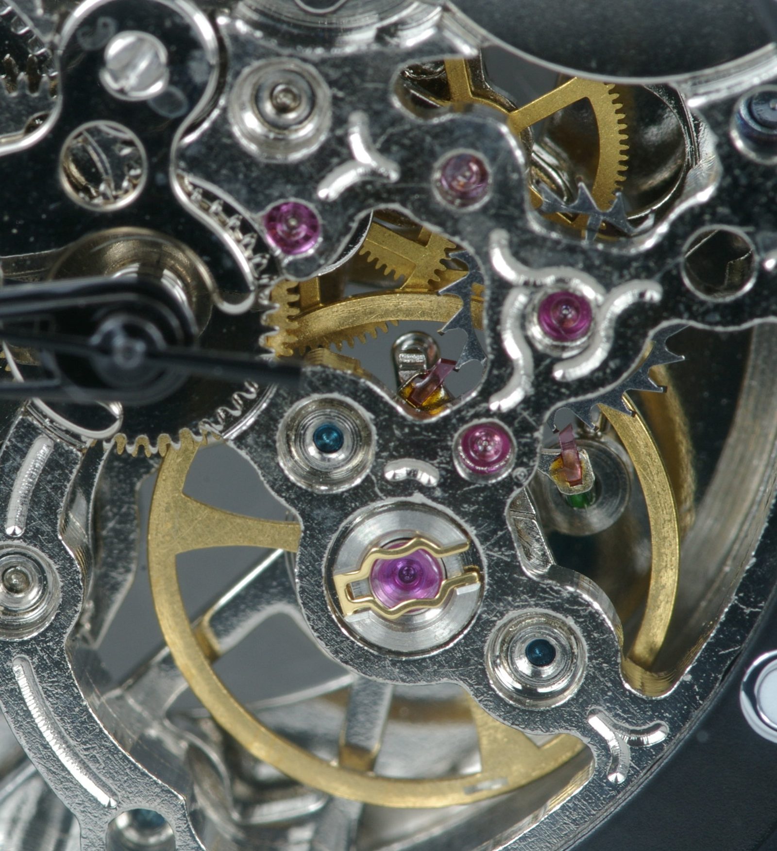 Jeweled movement detail